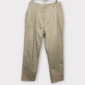 ASOS Design Neutral Tone Light Khaki Casual Pants Size 14